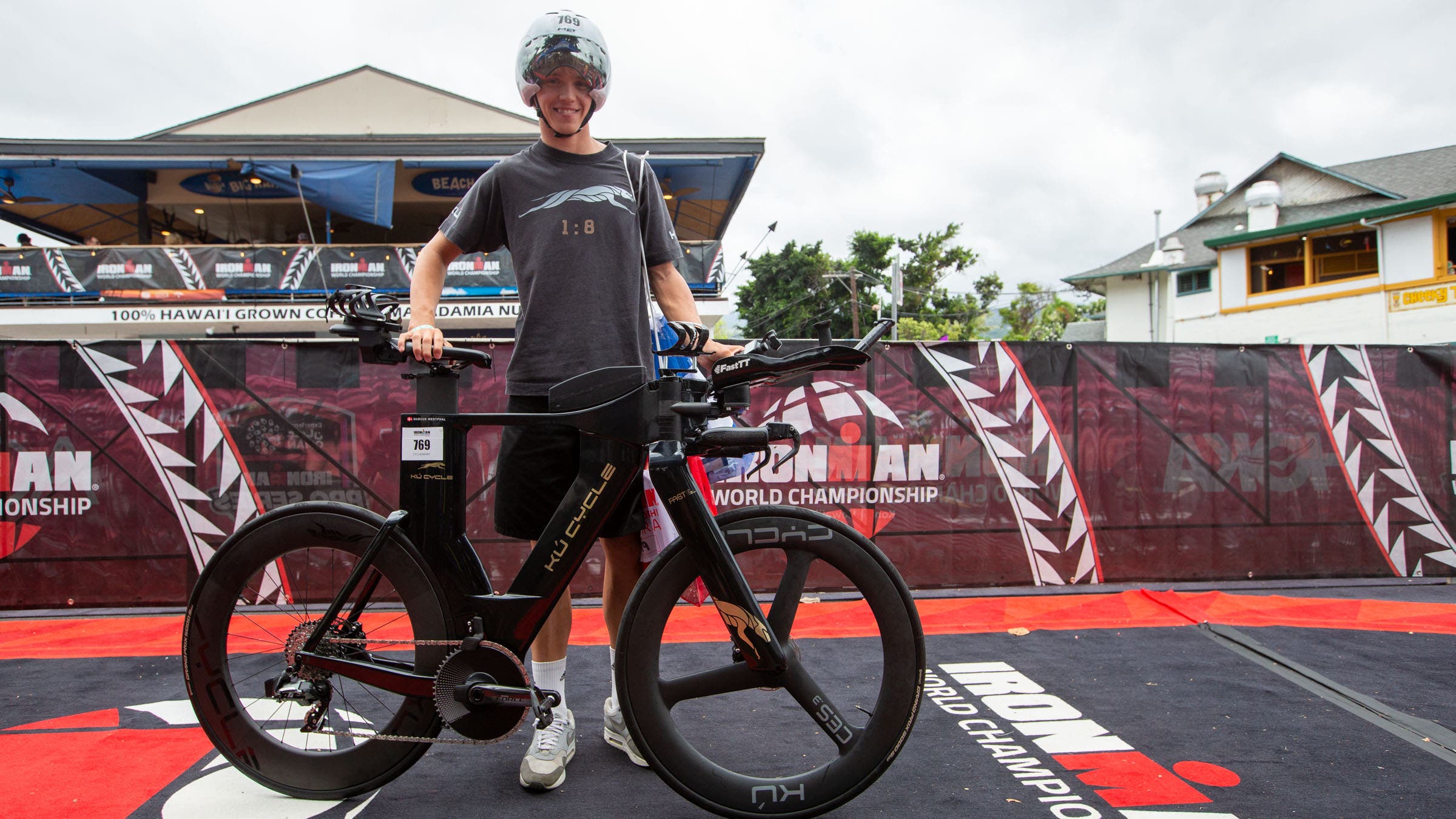 2026 Ironman World Championship age-group bike check-in