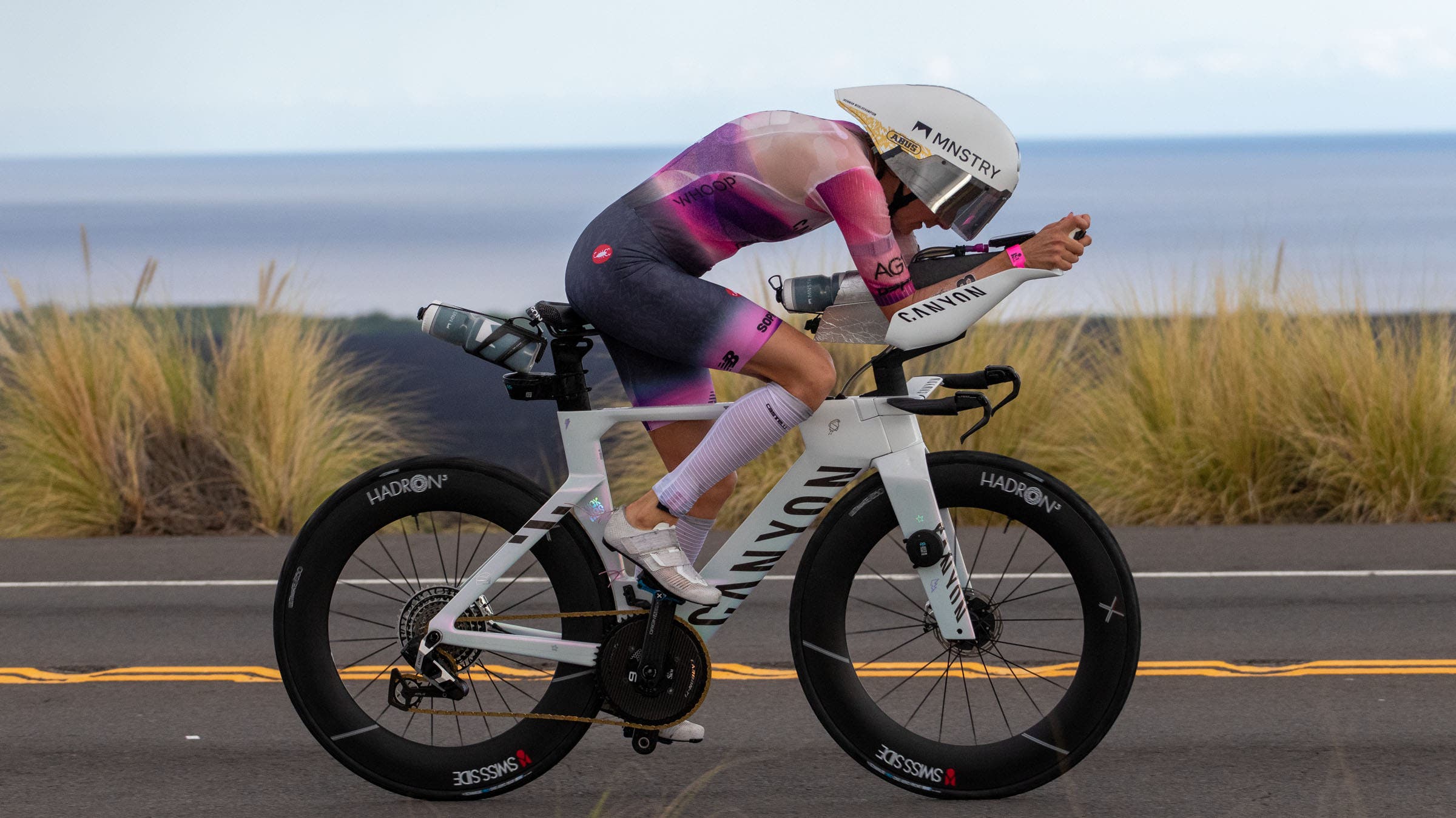Laura Philipp rode a Canyon Speedmax CFR on her way to the third-fastest bike split at the 2026 Ironman World Championship in Kona.